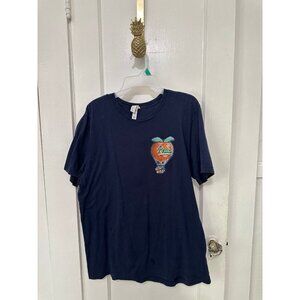 Bella canvas size X – large peach, hot air, balloon festival